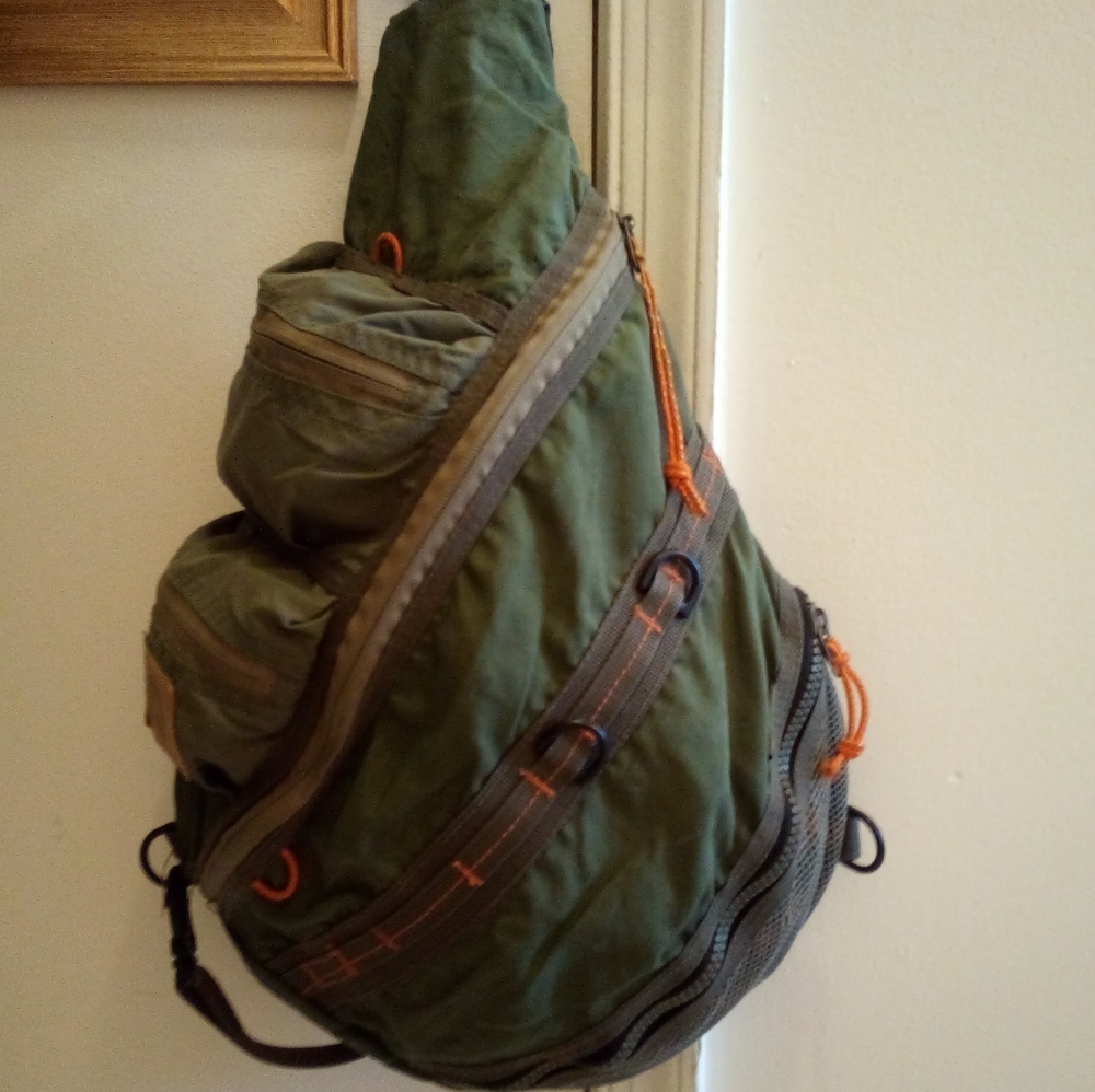Olive Green & Orange Back Pack by Airwalk 🎒